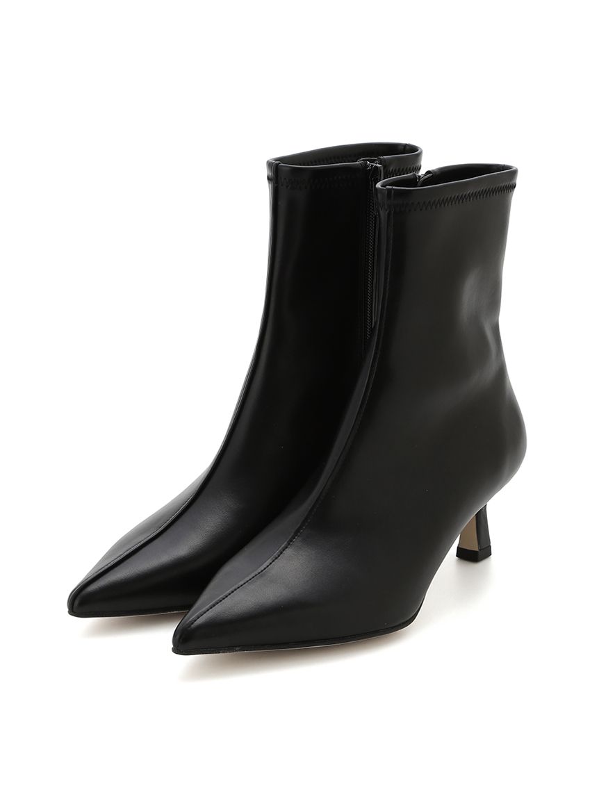 ポインテッドストレッチショートブーツ(ショートブーツ)｜SHOES