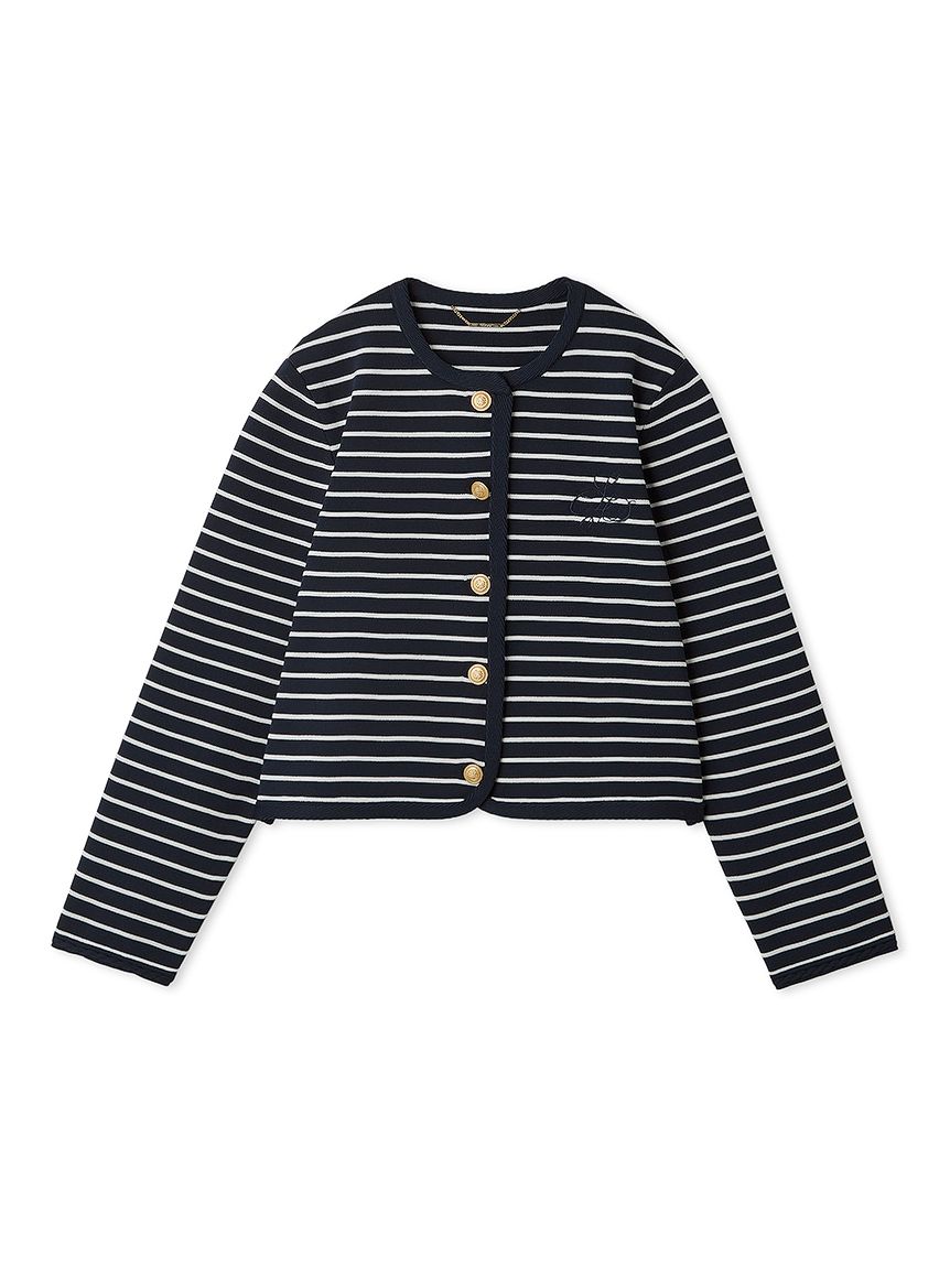 トリム総針カーディガン(カーディガン)|TOPS(トップス トリム総針カーディガン(カーディガン)|TOPS(トップス