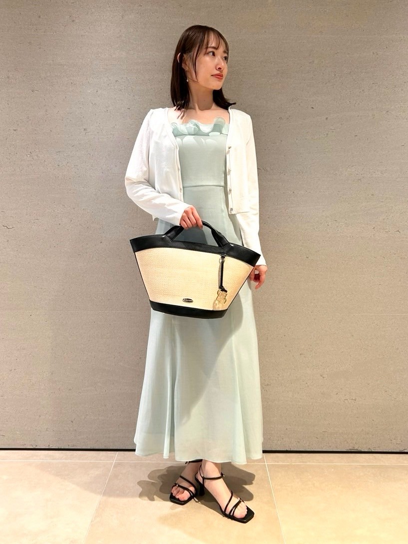 シアーVネックカーディガン(カーディガン)｜TOPS（トップス