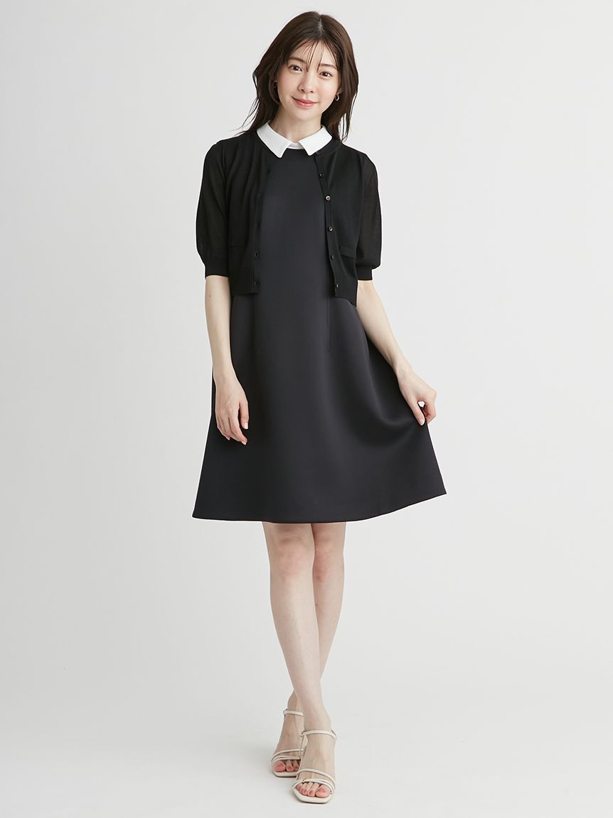 ハーフスリーブシアーカーディガン(カーディガン)|TOPS ハーフスリーブシアーカーディガン(カーディガン)|TOPS
