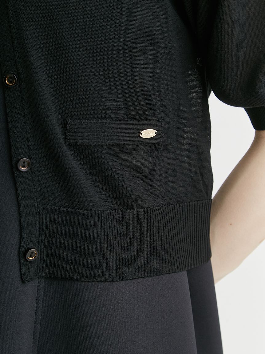 ハーフスリーブシアーカーディガン(カーディガン)|TOPS ハーフスリーブシアーカーディガン(カーディガン)|TOPS