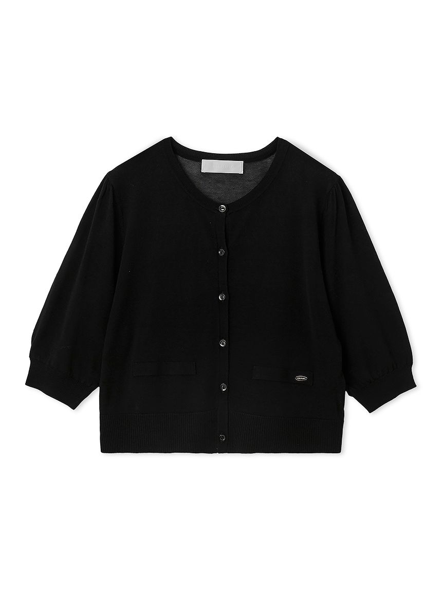ハーフスリーブシアーカーディガン(カーディガン)｜TOPS