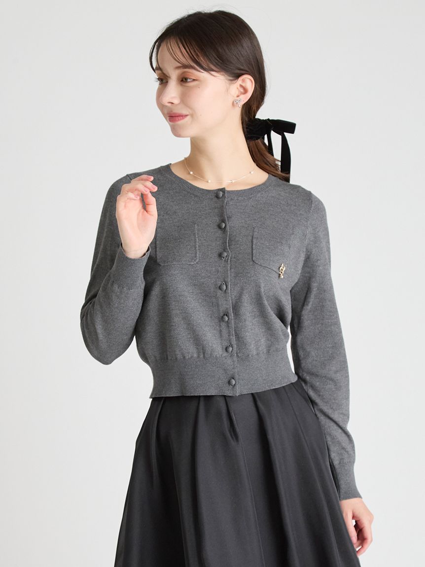 チャームポケットカーディガン(カーディガン)｜TOPS（トップス