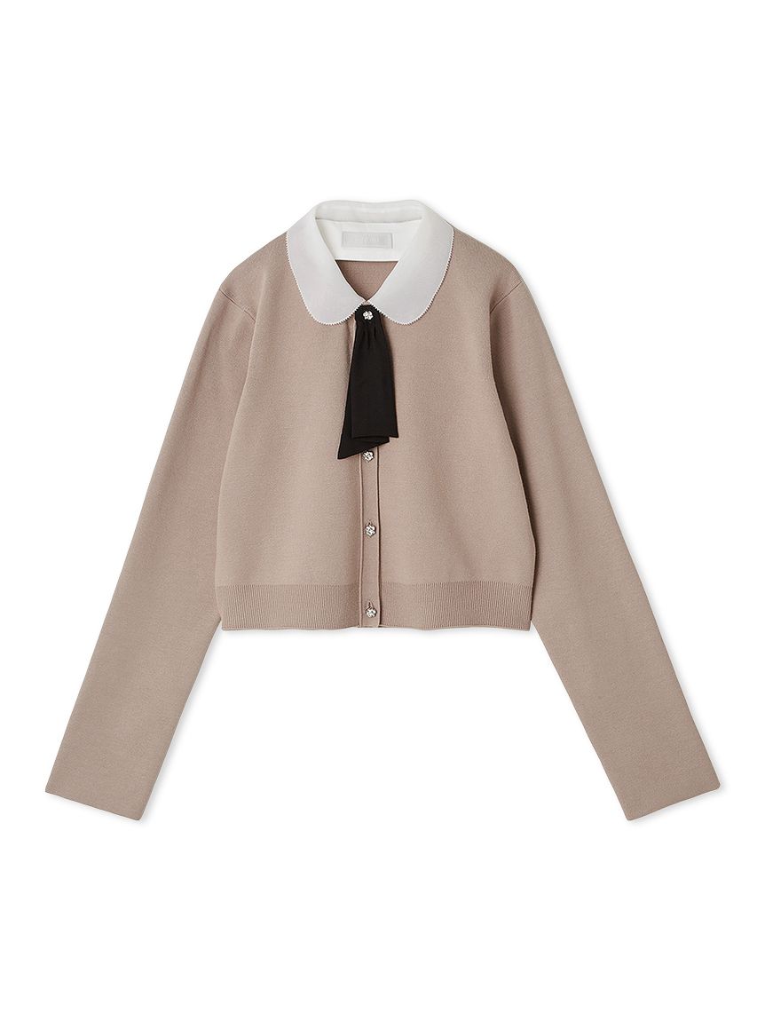 限定カラーあり】デタッチャブル総針カーディガン (ニットプルオーバー