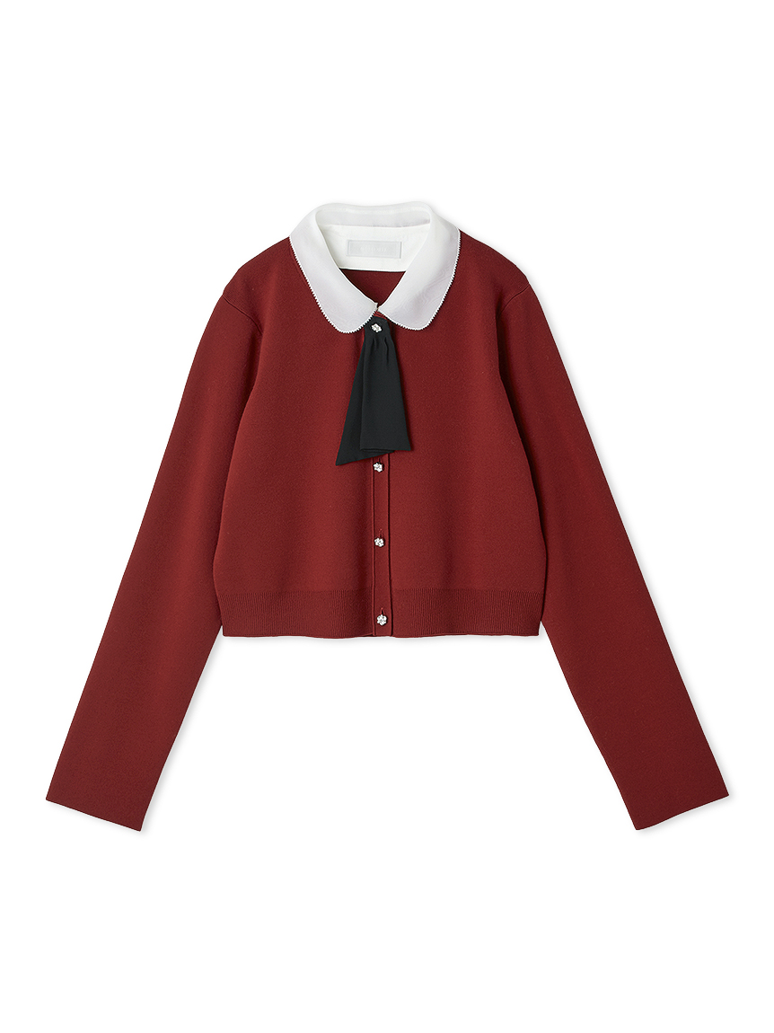 限定カラーあり】デタッチャブル総針カーディガン (ニットプル