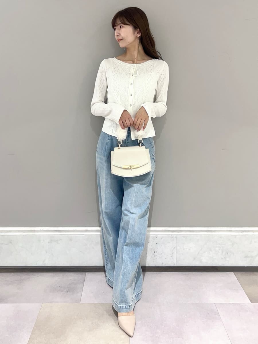CELFORD ニット カーディガン HANAE MORI×CELFORDコラボ】ポインテルニットカーディガン