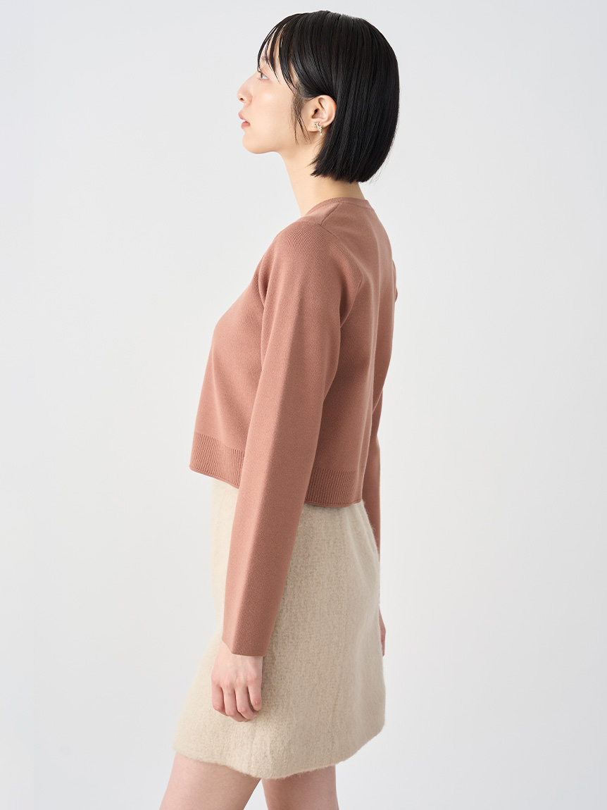 WEB限定】デタッチャブルレースカラーカーディガン(カーディガン