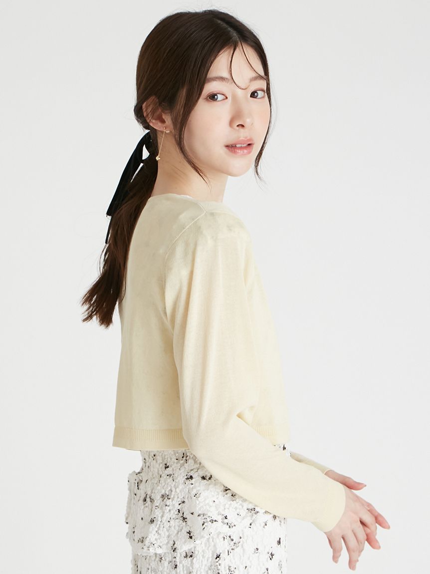 トップス kayo19631205 SLY | FRONT ZIP H／N RIB トップス (ニット ) |SHEL'TTER WEBSTORE