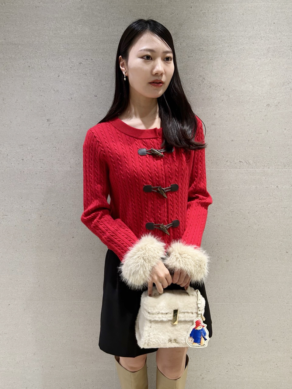 パディントン(TM)×CELFORD】ケーブルカーディガン(カーディガン)｜TOPS