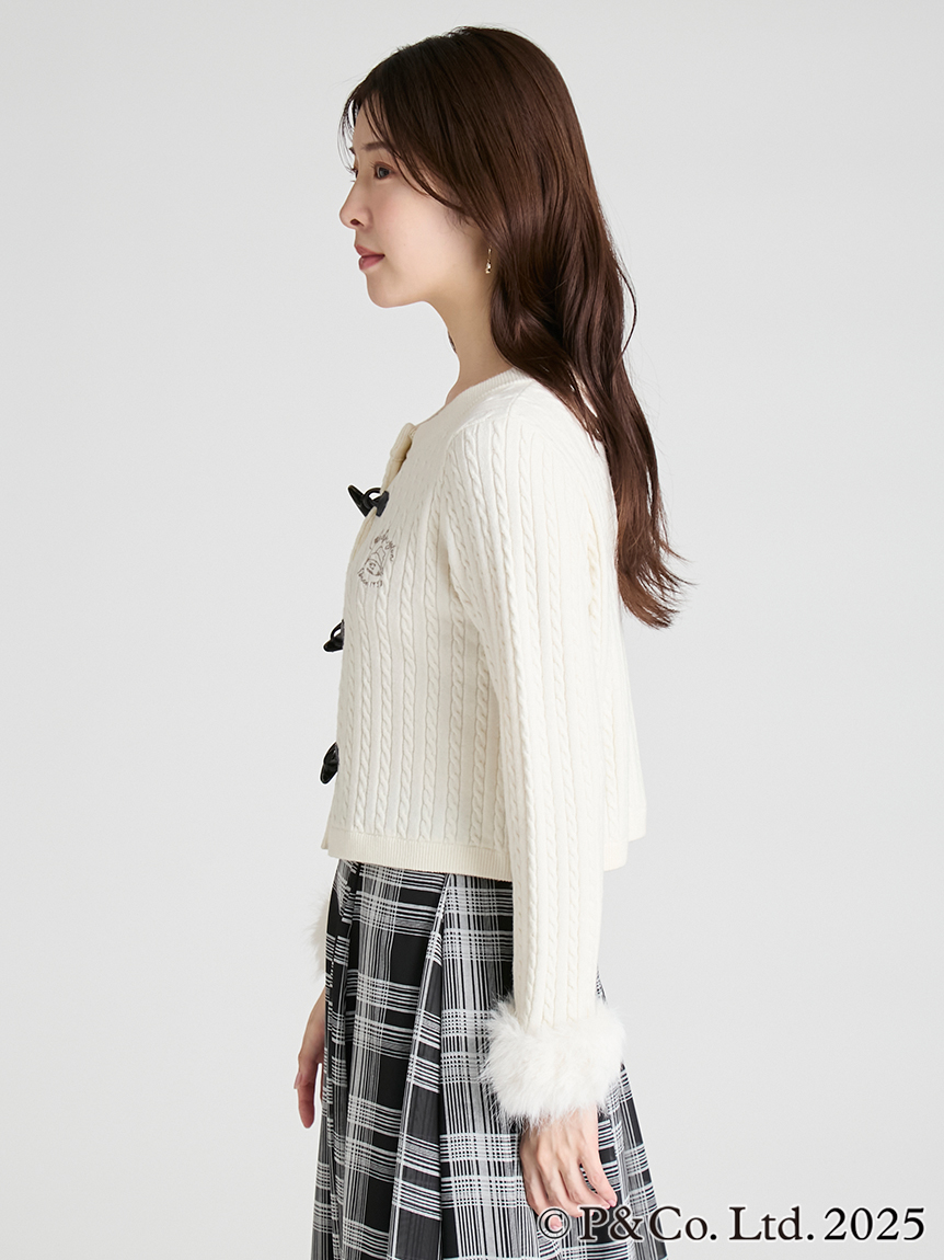 パディントン(TM)×CELFORD】ケーブルカーディガン(カーディガン)｜TOPS