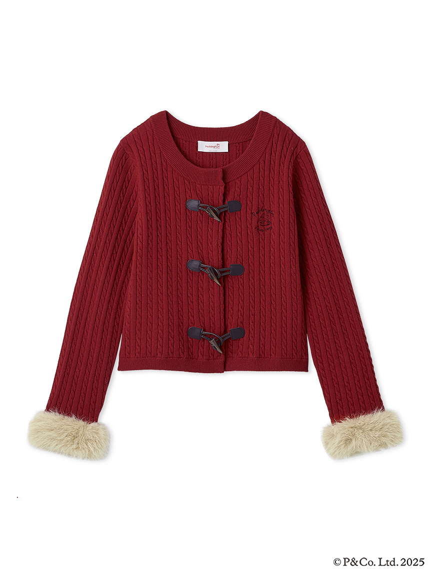 パディントン(TM)×CELFORD】ケーブルカーディガン(カーディガン)｜TOPS