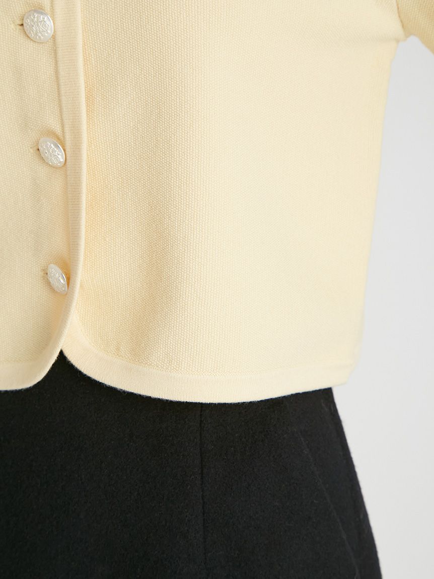 限定カラーあり】フリルデタッチャブルカーディガン(ニットプル