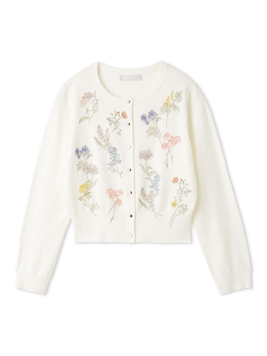 フラワー刺繍カーディガン(カーディガン)｜TOPS（トップス）｜CELFORD