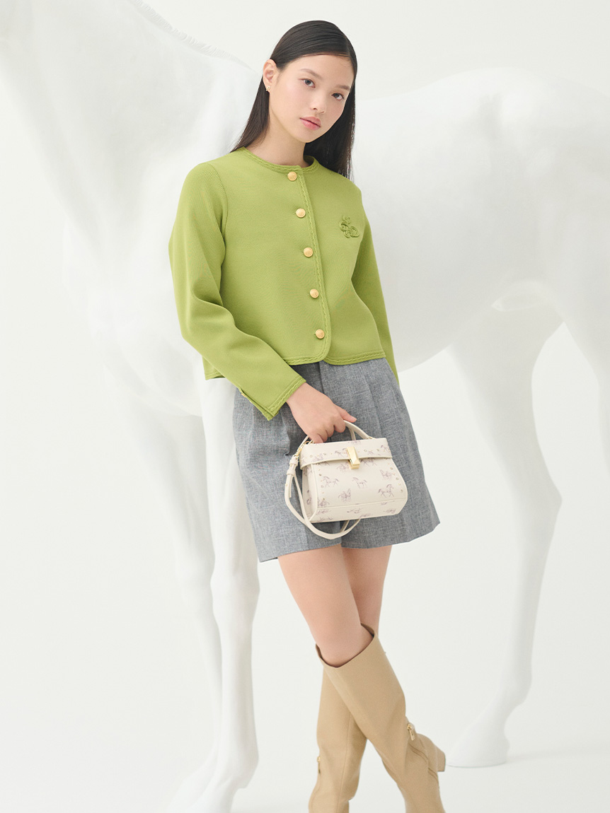 トリム総針カーディガン(カーディガン)｜TOPS（トップス）｜CELFORD