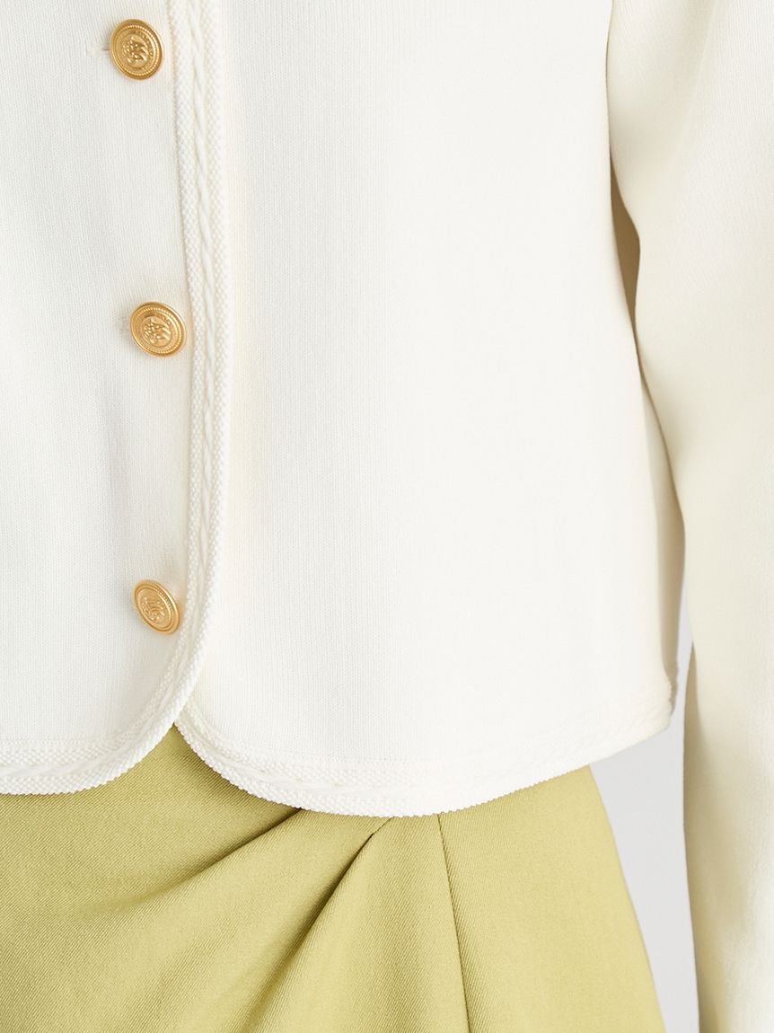 セルフォード カーディガン トリム総針カーディガン トリム総針カーディガン(カーディガン)｜TOPS（トップス）｜CELFORD