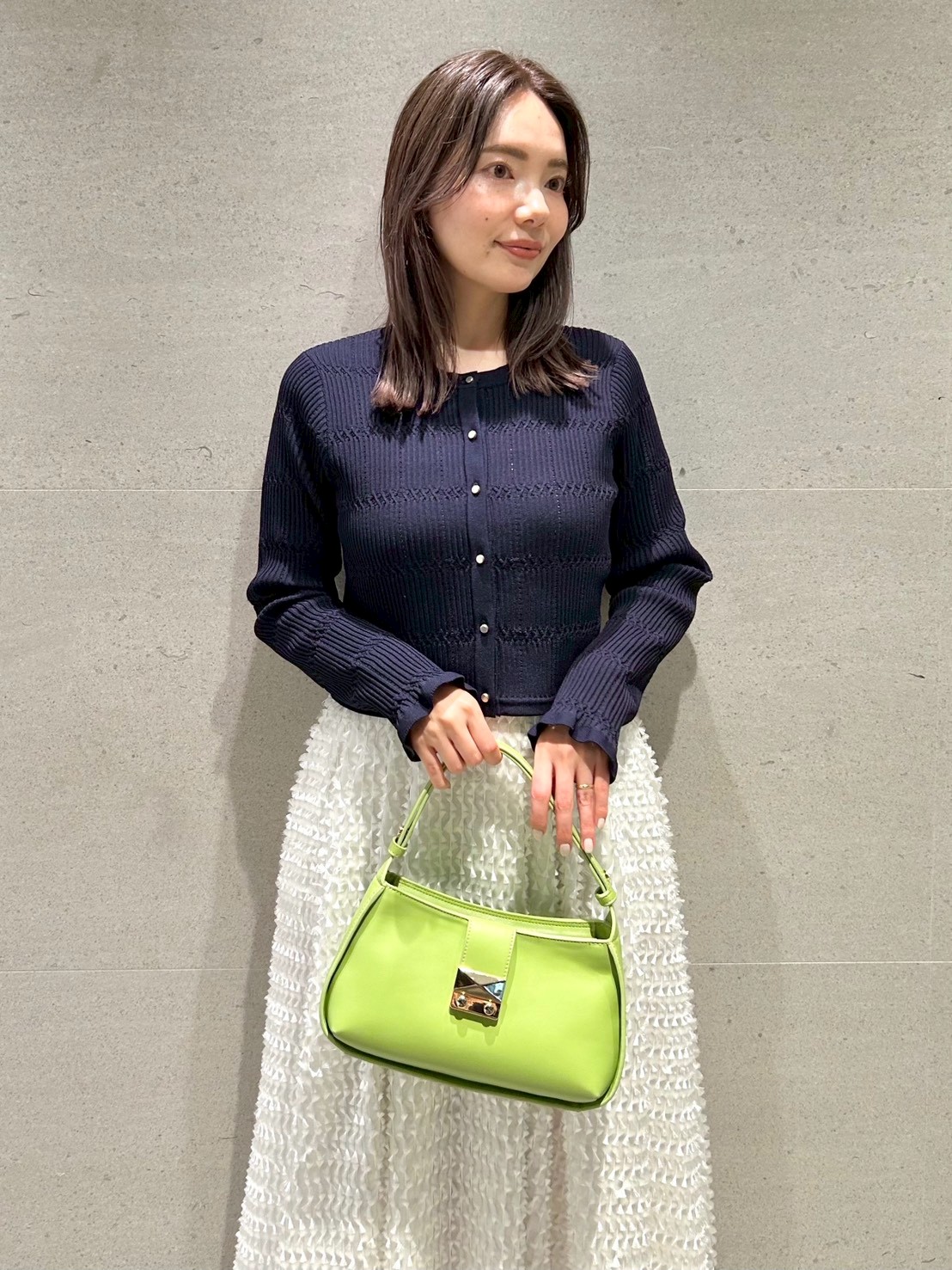 洗える】ディフォーメーションニットカーディガン(ニットプルオーバー