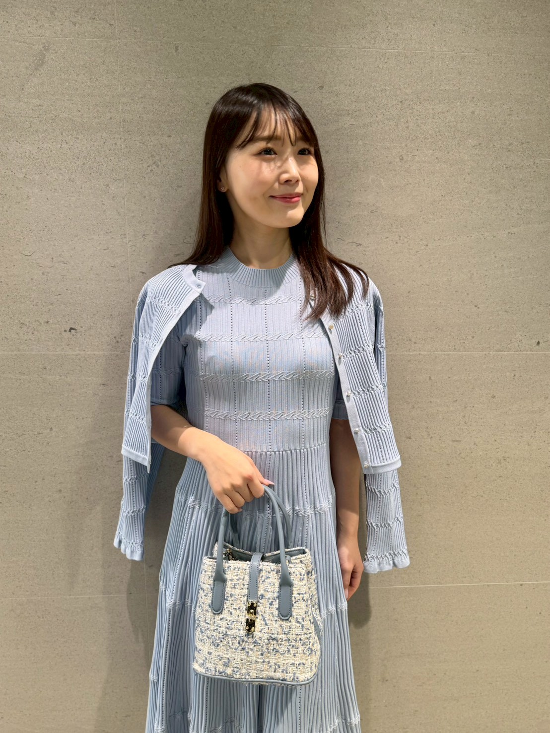 洗える】ディフォーメーションニットカーディガン(ニットプルオーバー