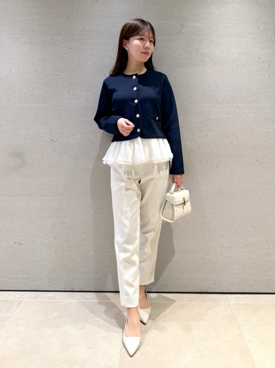 UVカット】トリム刺繍カーディガン(カーディガン)｜TOPS（トップス