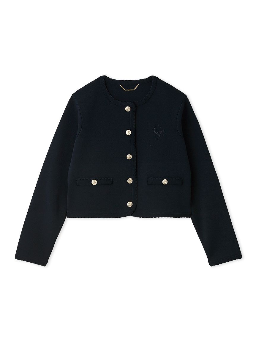 UVカット】トリム刺繍カーディガン(カーディガン)｜TOPS（トップス