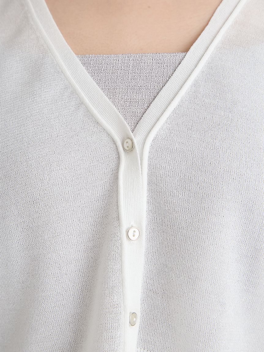 洗える】シアーカーディガン(カーディガン)｜TOPS（トップス