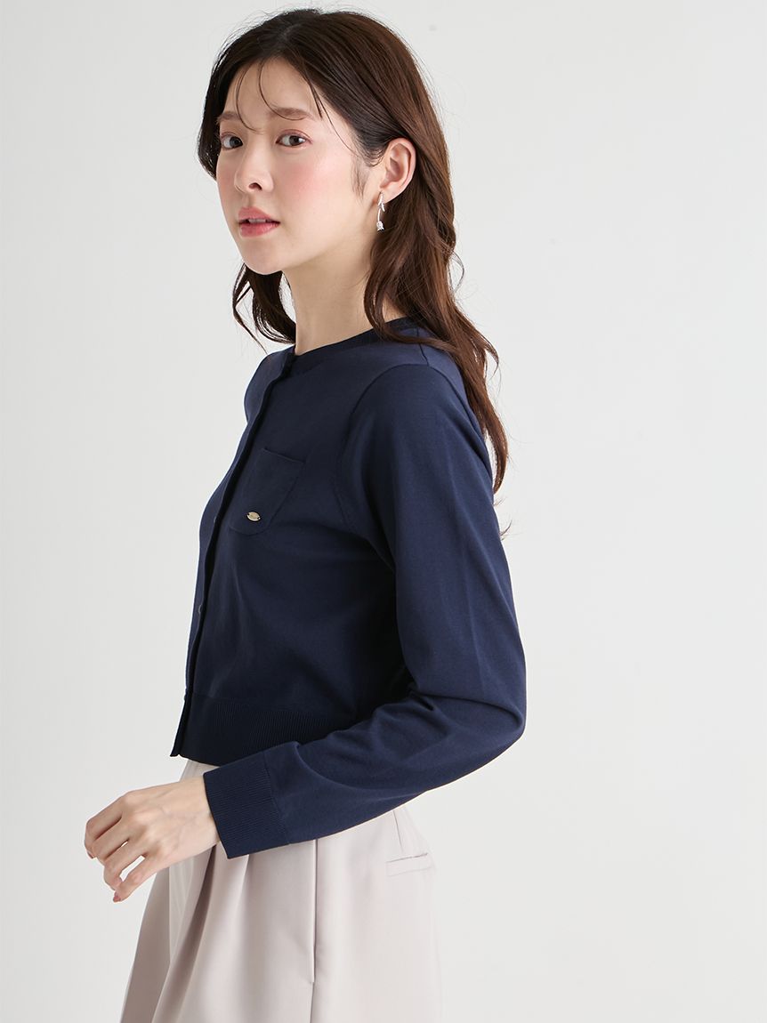 UVカット】【洗える】ポケットカーディガン(カーディガン)｜TOPS