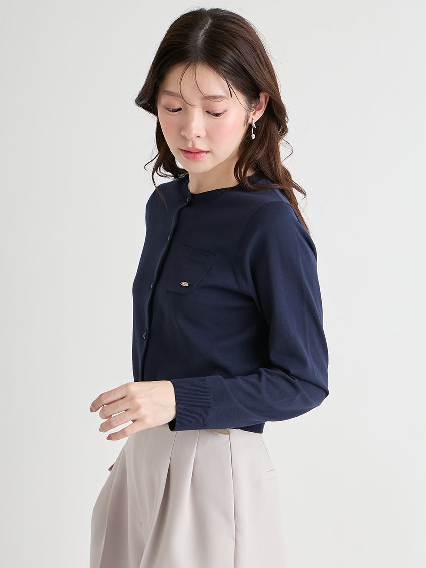 UVカット】【洗える】ポケットカーディガン(カーディガン)｜TOPS