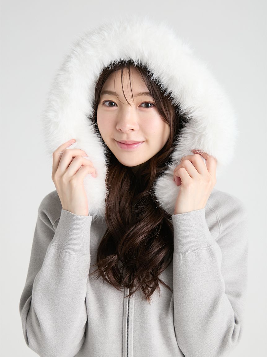ファーフードパーカー(パーカー)｜TOPS｜CELFORD（セルフォード）の