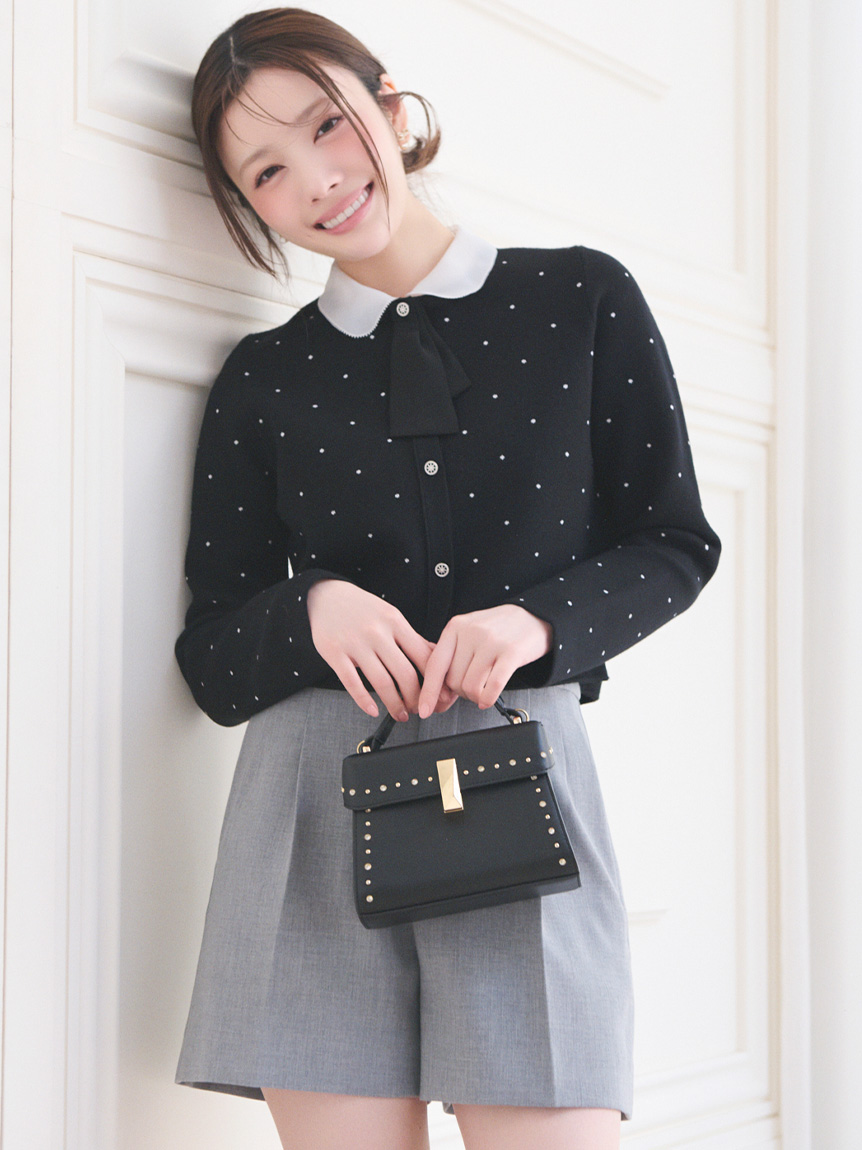 デタッチャブル総針カーディガン(ニットプルオーバー)｜TOPS（トップス