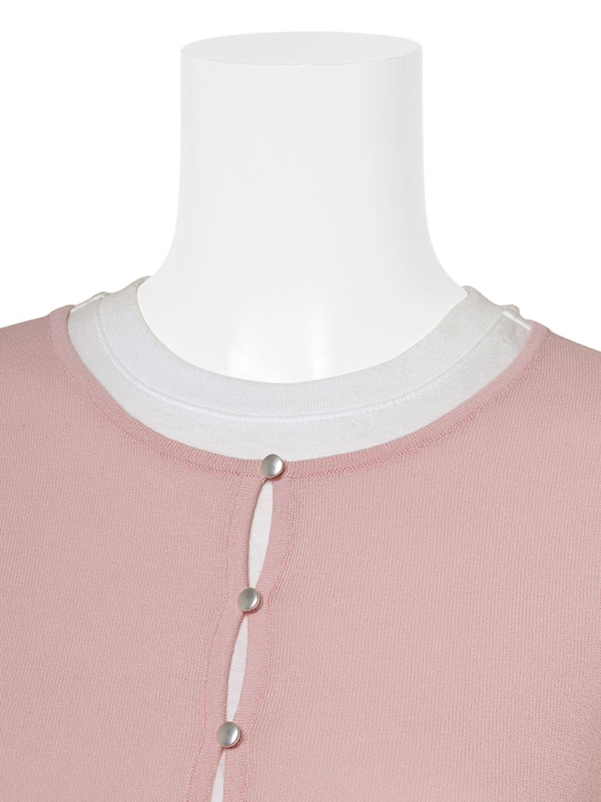 洗える】クルーネックカーディガン(カーディガン)｜TOPS（トップス