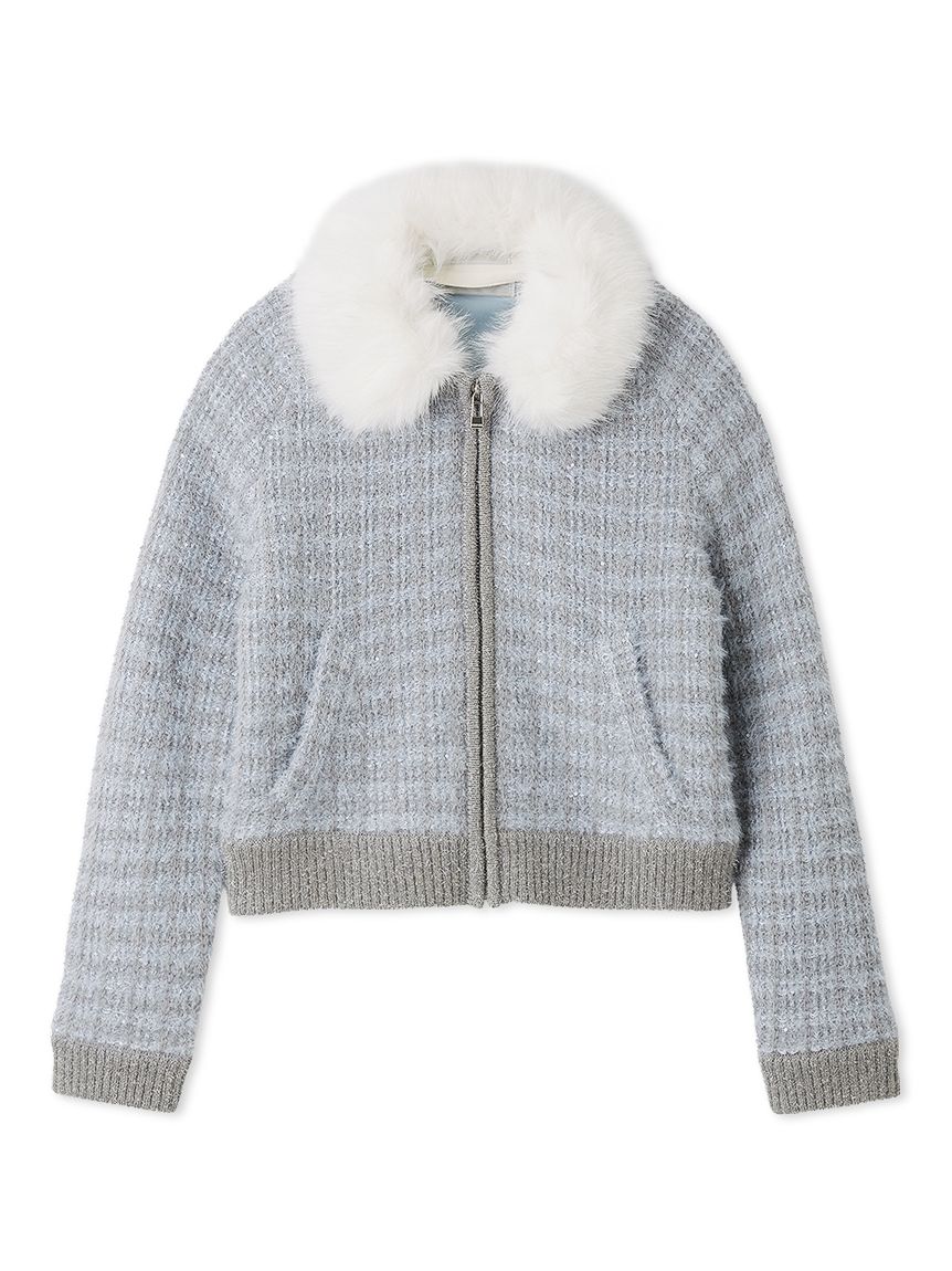 ツイードニットブルゾン ESTNATION / ツイード ニット ブルゾン｜ESTNATION ONLINE STORE