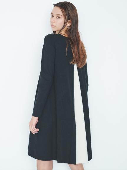 New Year Special Knit Dress バイカラーａラインニットワンピース ニットワンピース Dress ドレス Celford セルフォード の通販サイト 公式