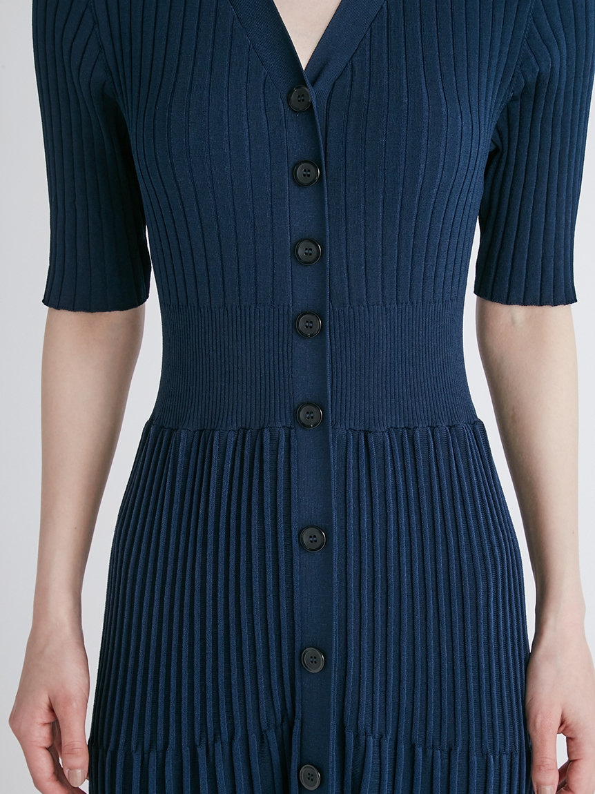 衿付リブニットマーメイドワンピース ニットワンピース Dress ドレス Celford セルフォード の通販サイト 公式