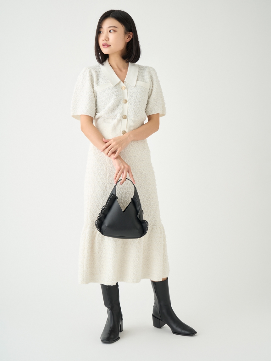 ジャカードニットセットアップ(ニットワンピース)｜DRESS（ドレス 