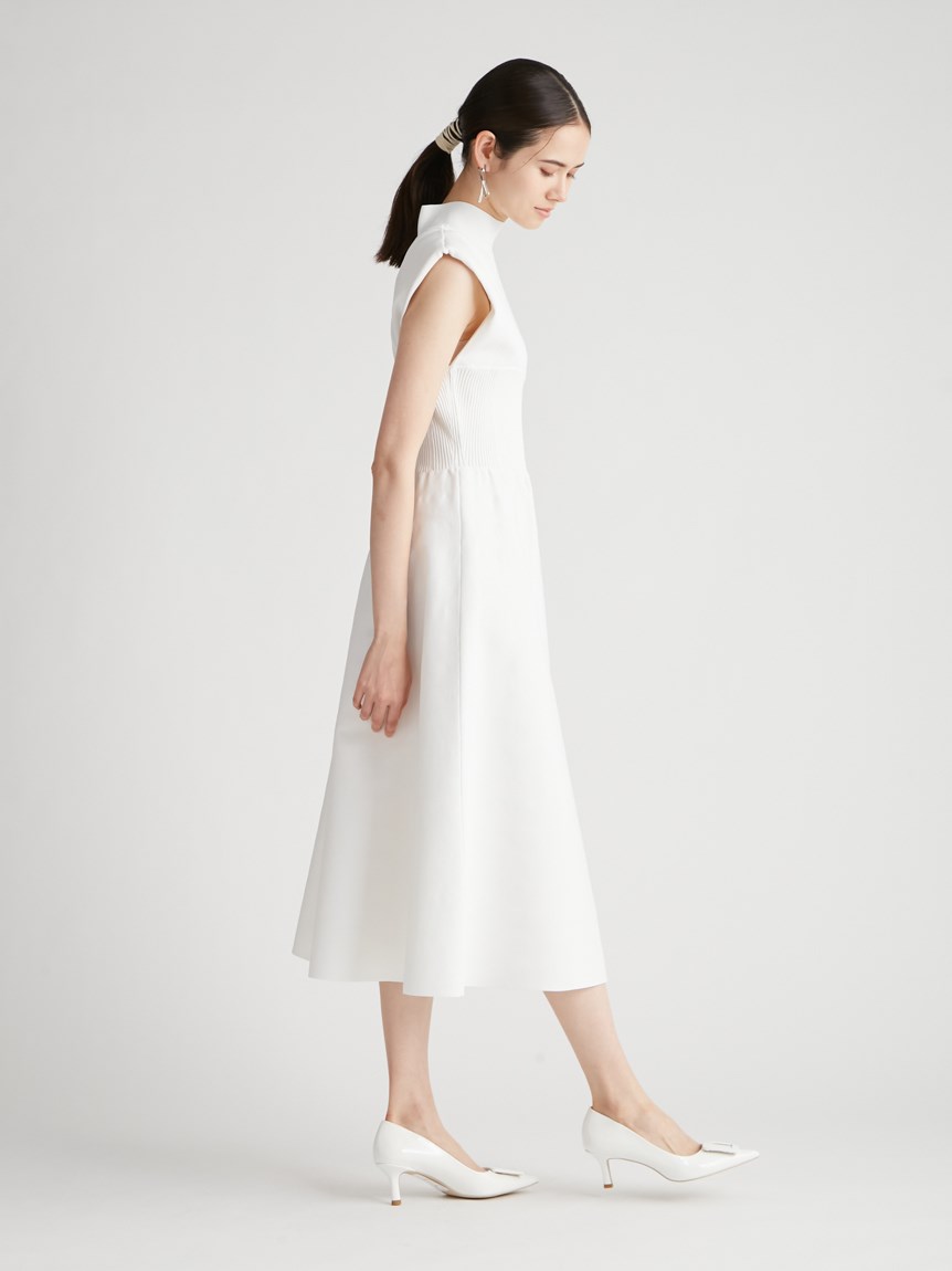 コルセットデザインニットワンピース(ニットワンピース)｜DRESS 