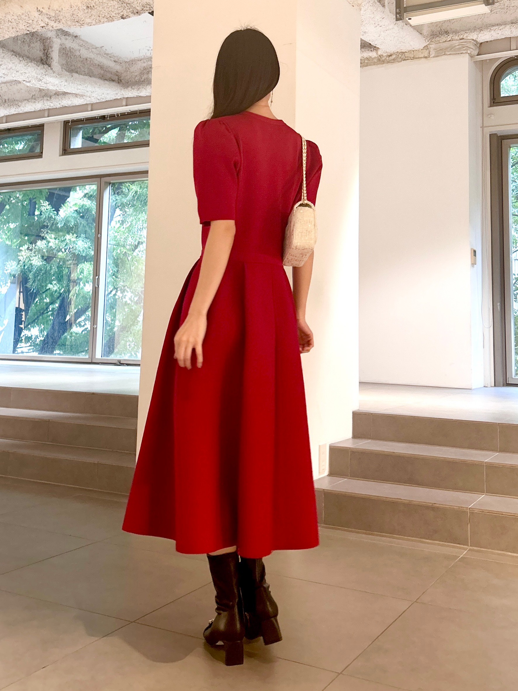 ボウタイニットワンピース(フォーマルワンピース)｜DRESS（ドレス）｜CELFORD（セルフォード）の通販サイト 【公式】