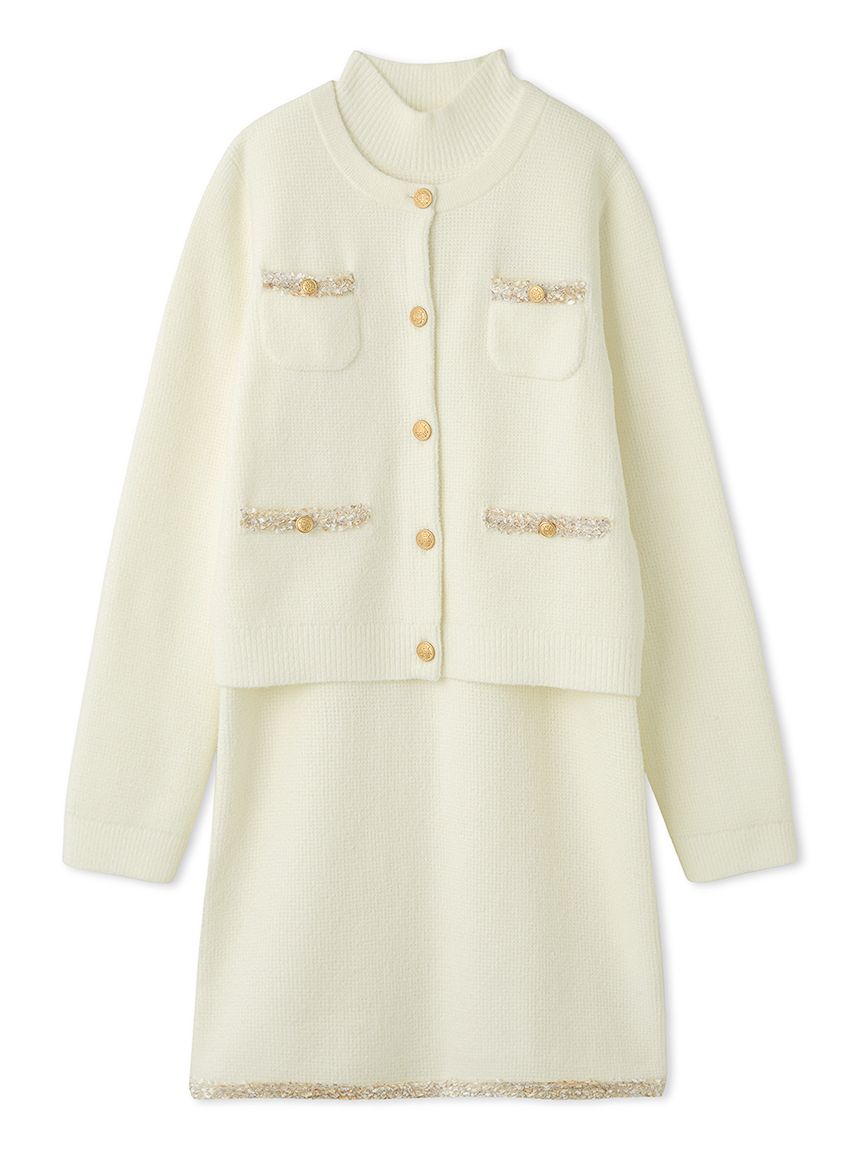 セルフォード CELFORD ミニニットワンピースセット （GRN）