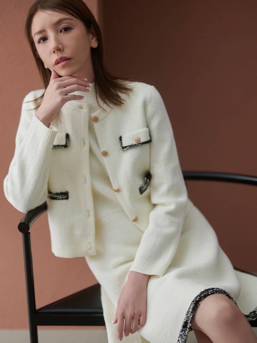 mimimiさん⭐︎CELFORDテーパードパンツsnidelニットワンピセット mimimiさん⭐︎CELFORDテーパードパンツsnidelニットワンピ