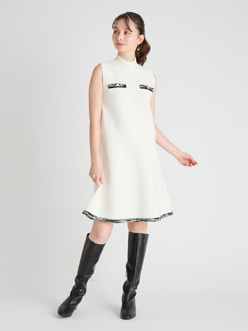 ★新品タグ付き★ CELFORD ★ミニニットワンピースセット CELFORD (12%OFF) / セルフォード ミニニットワンピースセット
