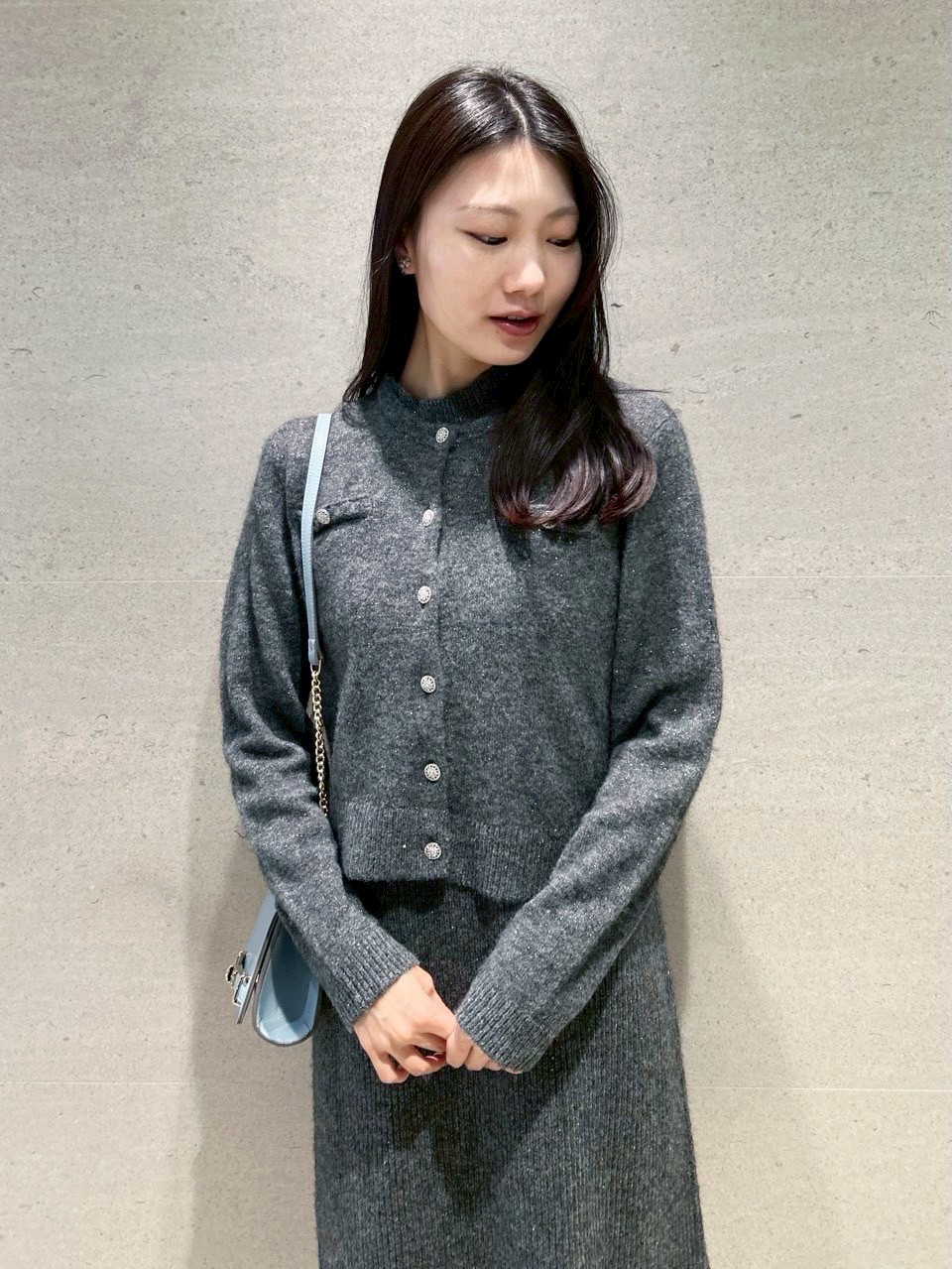 スパークルミニニットワンピースセット(デイリーワンピース)｜DRESS