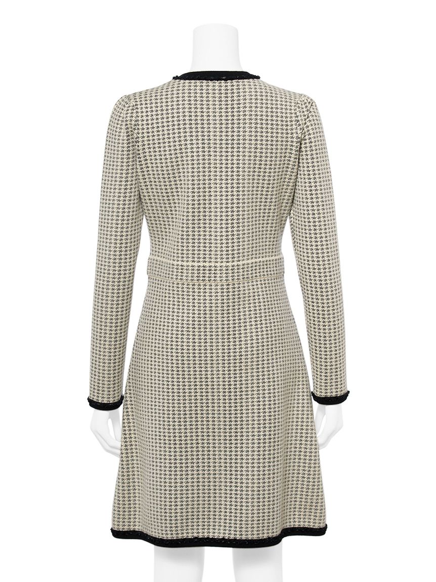 WEB限定】ツイード風ニットワンピース(デイリーワンピース)｜DRESS