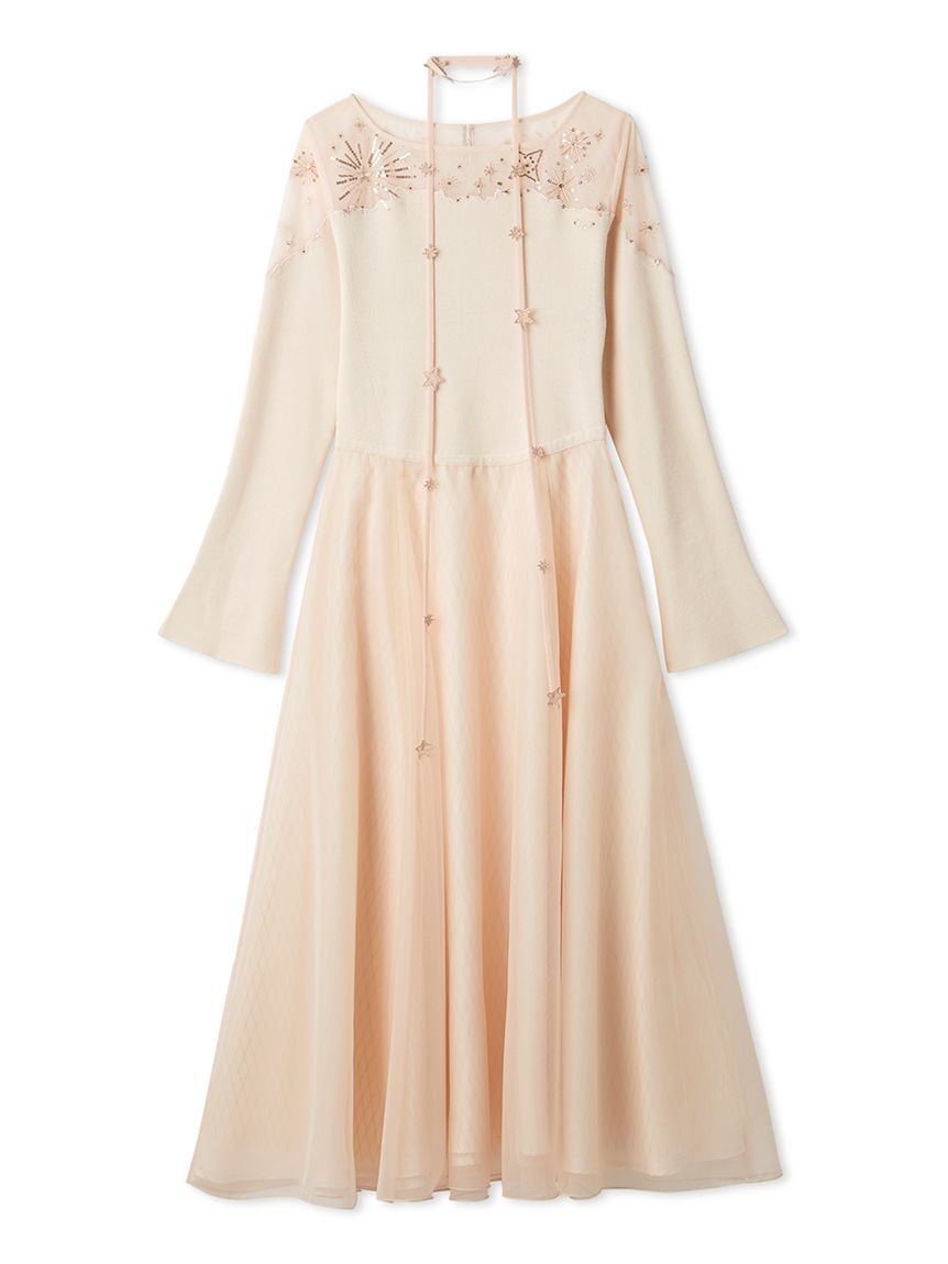 YUMI KATSURA for CELFORD】コラボスターリーニットドレス