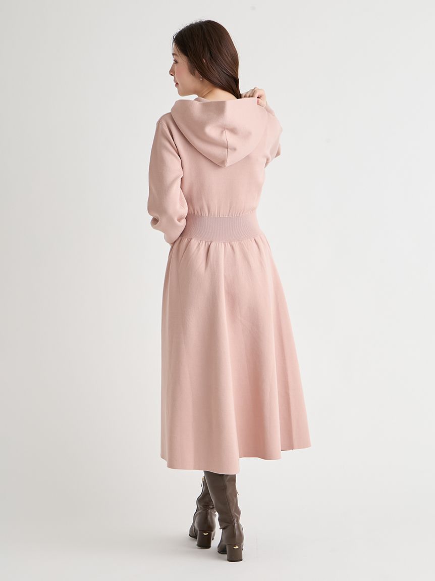 フードニットワンピース(デイリーワンピース)｜DRESS（ドレス