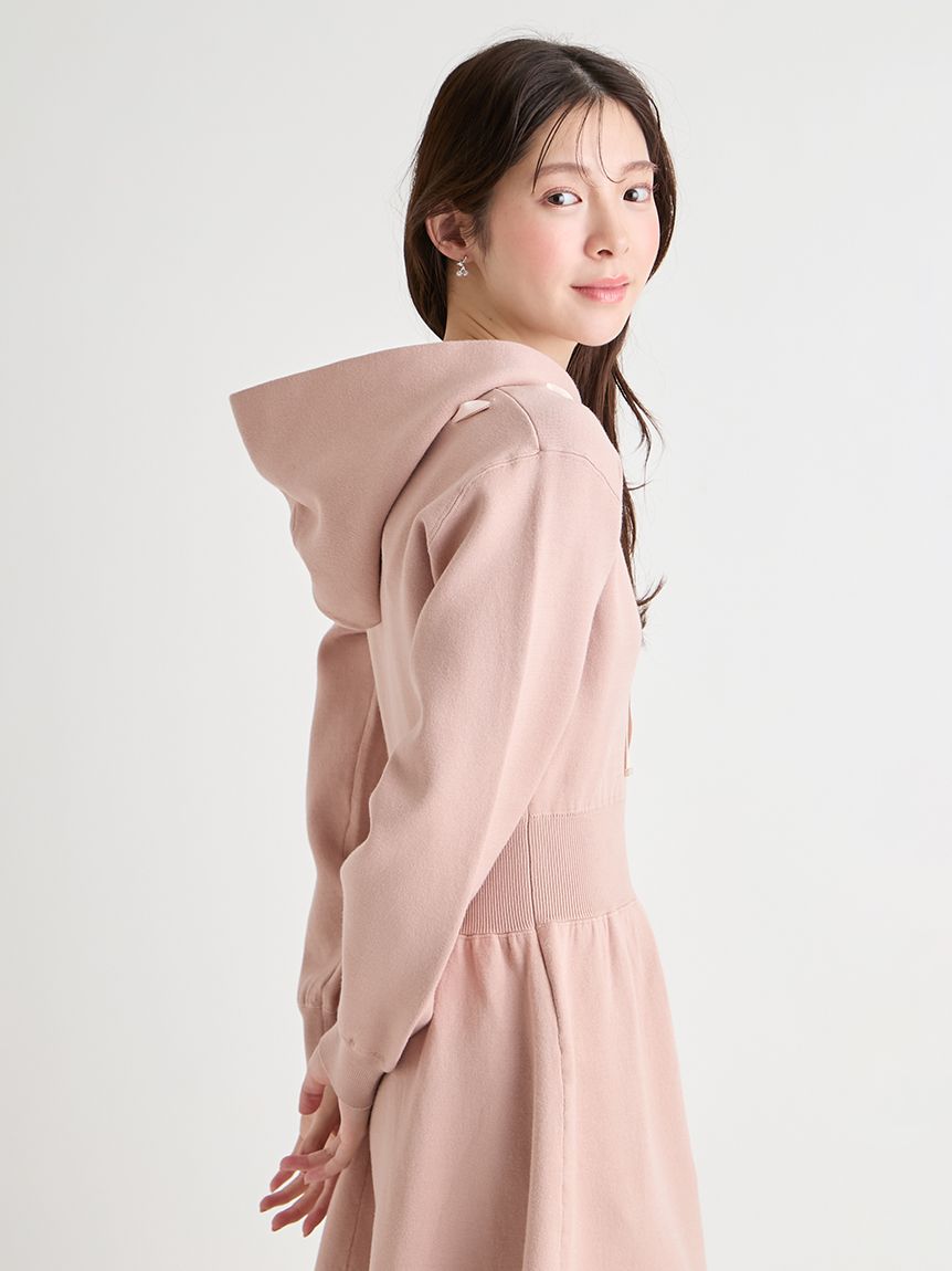 フードニットワンピース(デイリーワンピース)｜DRESS（ドレス