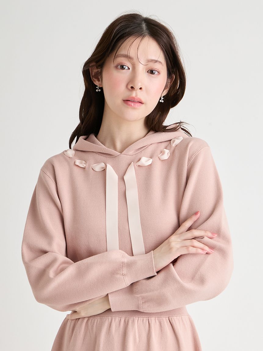 フードニットワンピース(デイリーワンピース)｜DRESS（ドレス