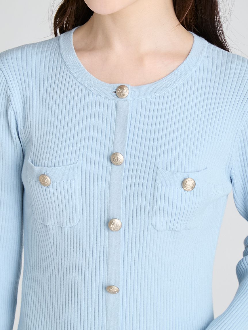 タフタドッキングマーメイドニットワンピース(デイリーワンピース