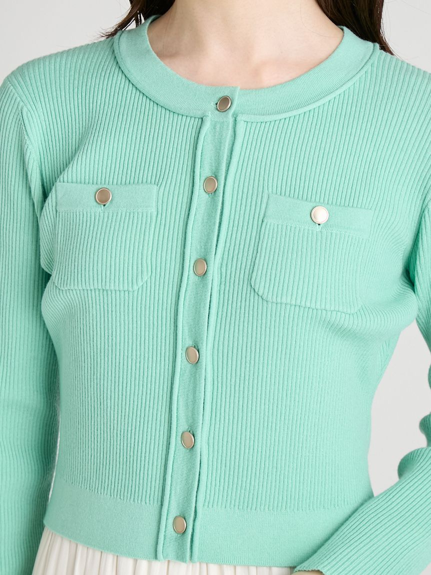 アシメヘムドレス＆トリムリブカーデ(デイリーワンピース)｜DRESS