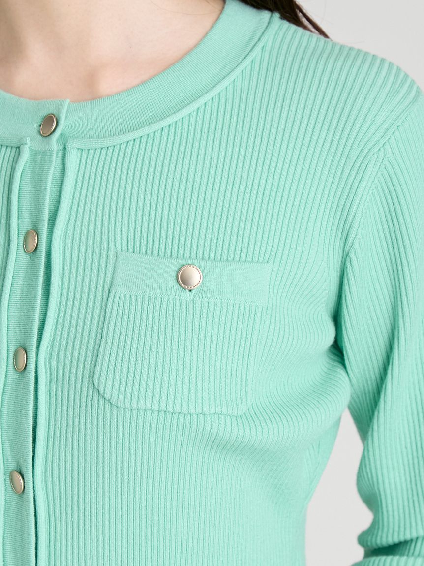 アシメヘムドレス＆トリムリブカーデ(デイリーワンピース)｜DRESS