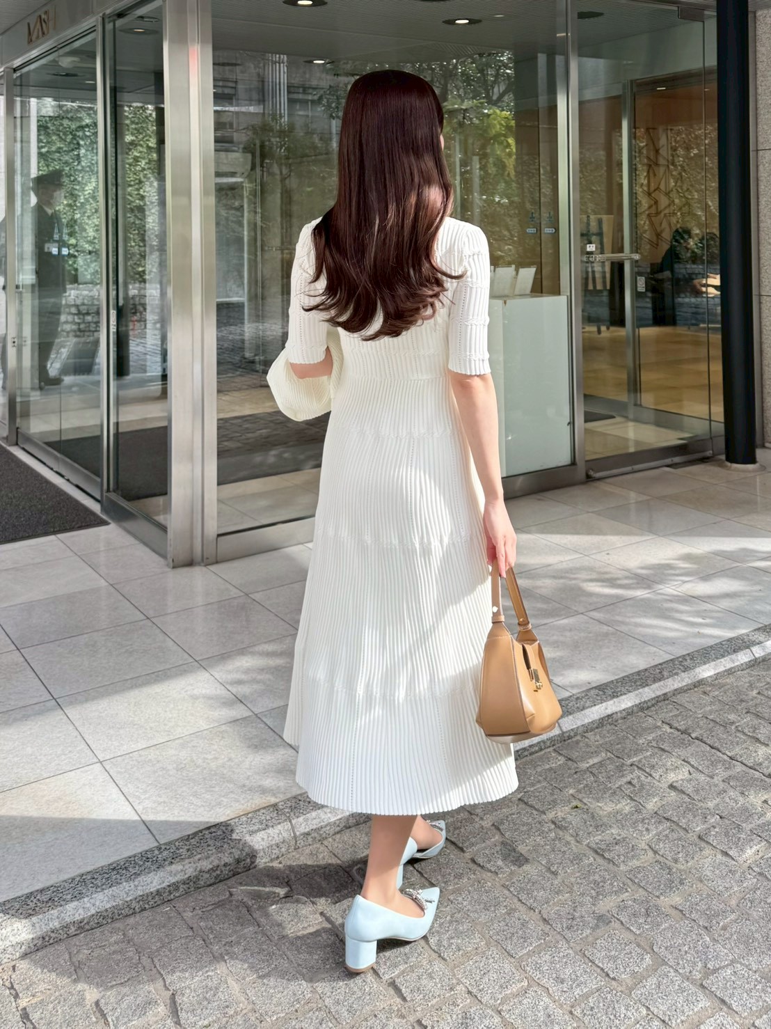 洗える】ディフォメーションワンピース(ニットワンピース)｜DRESS