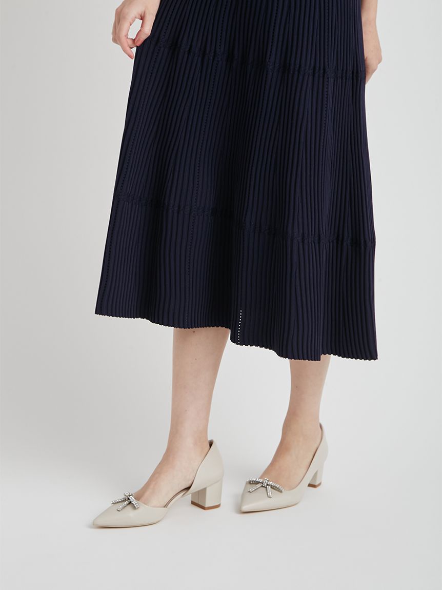 洗える】ディフォメーションワンピース(ニットワンピース)｜DRESS