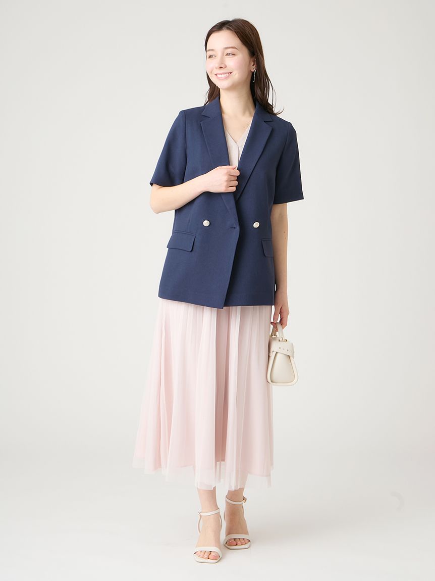ジレドッキングワンピース(ニットワンピース)｜DRESS（ドレス